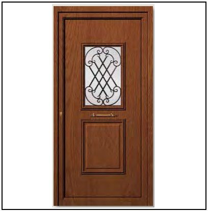 Πόρτα Εισόδου Pvc 6371
