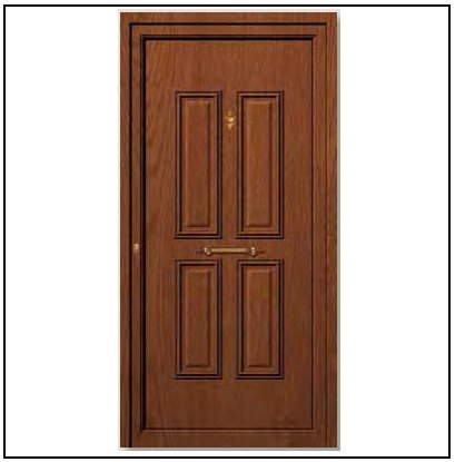 Πόρτα Εισόδου Pvc 6380