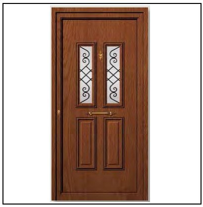 Πόρτα Εισόδου Pvc 6382