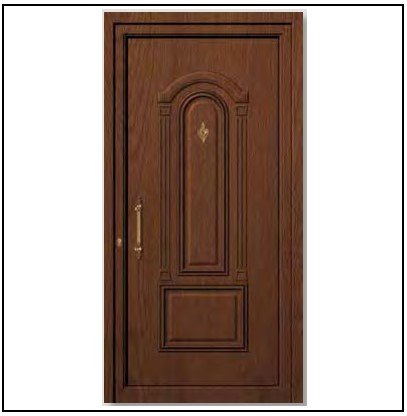 Πόρτα Εισόδου Pvc 6420