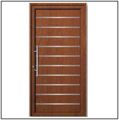 Πόρτα Εισόδου Pvc 6762