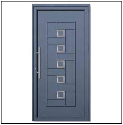 Πόρτα Εισόδου Pvc 6772