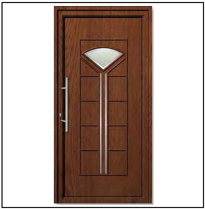 Πόρτα Εισόδου Pvc 6787