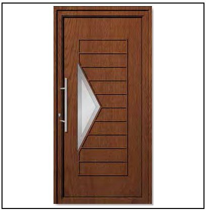 Πόρτα Εισόδου Pvc 6793