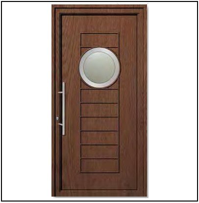 Πόρτα Εισόδου Pvc 6832