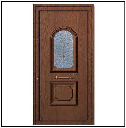 Πόρτα Εισόδου Pvc 6872