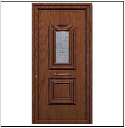 Πόρτα Εισόδου Pvc 6881