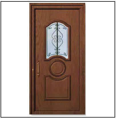 Πόρτα Εισόδου Pvc 6894