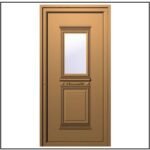 Πόρτα Εισόδου Αλουμινίου Πρεσσαριστή 3772