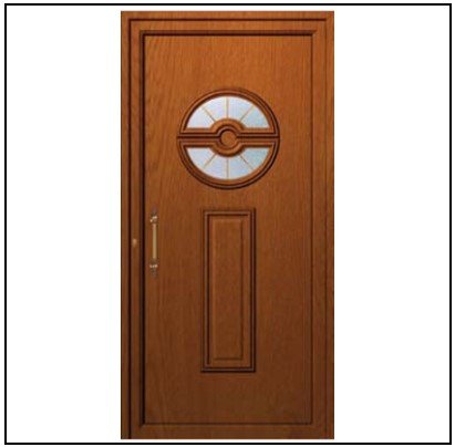 Πόρτα Εισόδου Αλουμινίου Πρεσσαριστή 3731