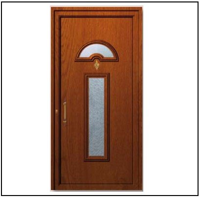 Πόρτα Εισόδου Αλουμινίου Πρεσσαριστή 3755