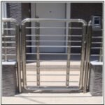 Αυλόπορτα Αλουμινίου Τύπου Inox 182005