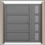 Αυλόπορτα Αλουμινίου παραδοσιακή 184028