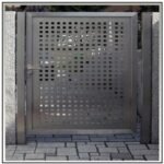Αυλόπορτα Σιδήρου Με Λαμαρίνα 185018