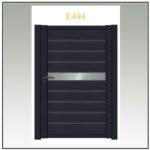 Αυλόπορτα με Τάβλες  Deck Αλουμινίου 181061