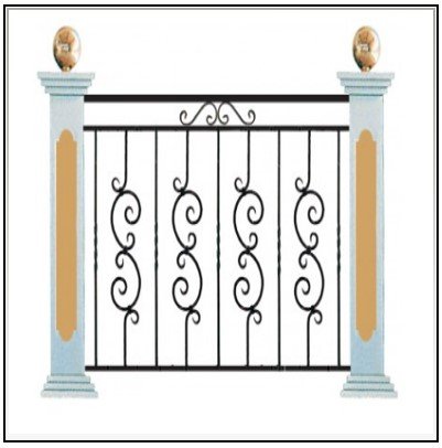 Κάγκελο Σιδήρου Μπαλκονιού  153086