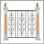 Περίφραξη Σιδήρου Με Κάγκελο 173072