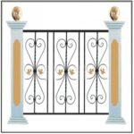 Περίφραξη Σιδήρου Με Κάγκελο 173079