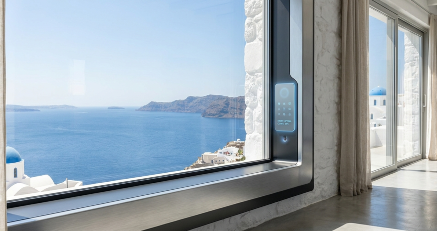 Κουφώματα αλουμινίου ή PVC για παραθαλάσσια σπίτια το 2026